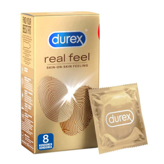 Durex Natural Feeling latex mentes óvszer 8 db