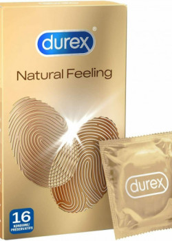 Durex Natural Feeling latex mentes óvszer 16 db