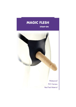 Magic Flesh 7 Inch Élethű Felcsatolható Dildó