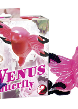 Vénus pillangó - felcsatolható csikló vibrátor